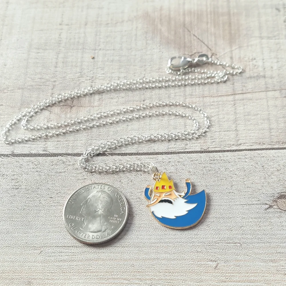 Adventure Time Necklace Ice King